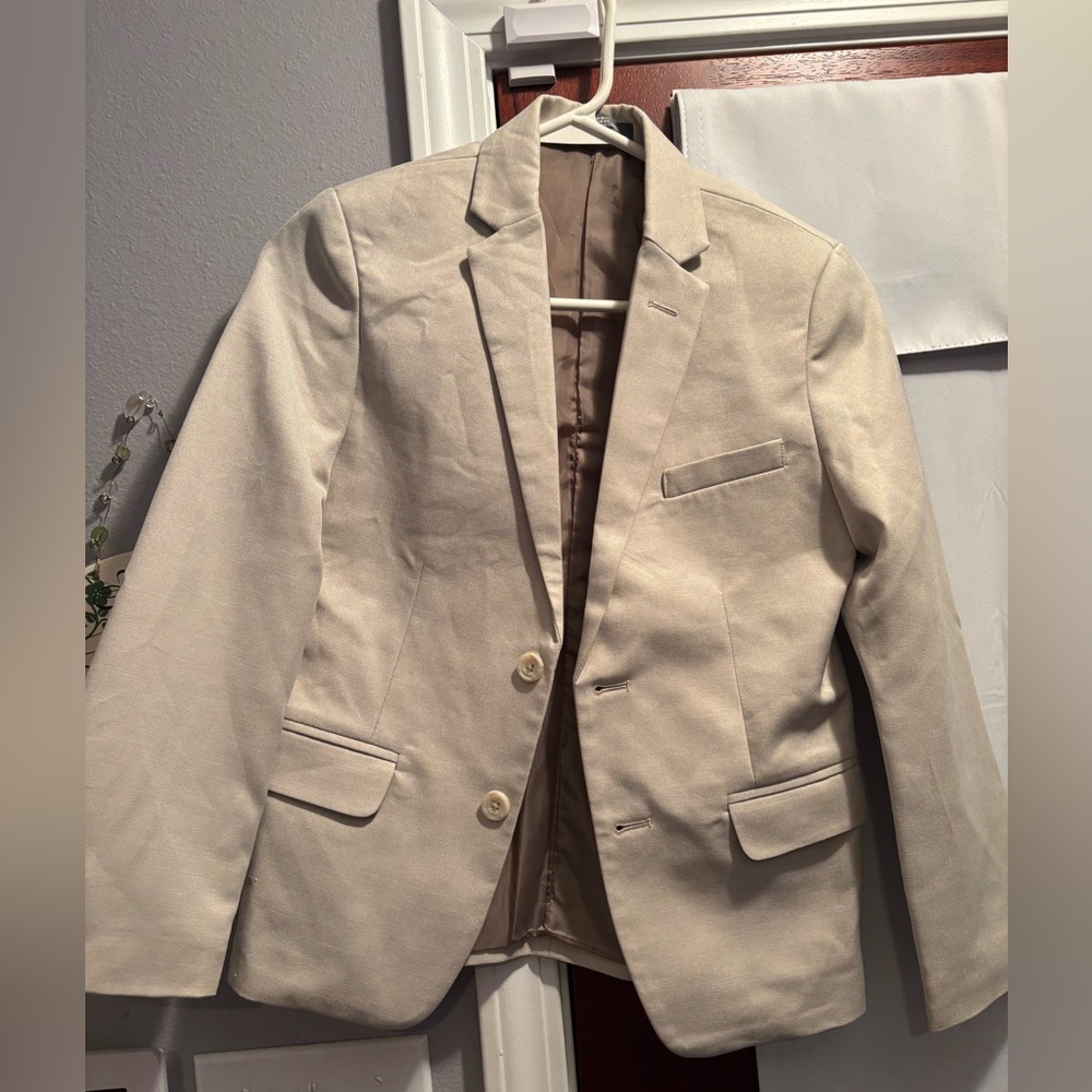 Van Heusen Boys Light Tan Blazer - Sz 10